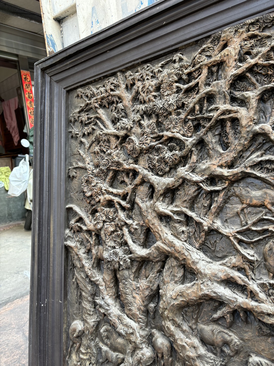 謝以裕 雕塑 百駿圖