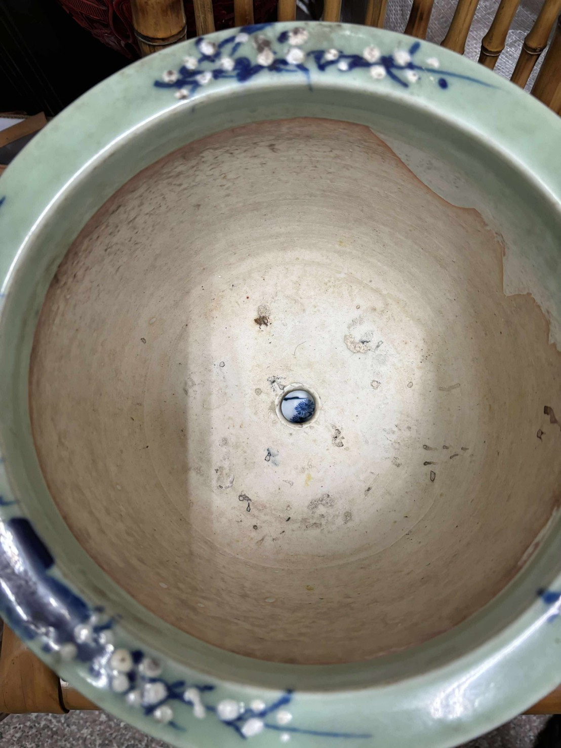 Kinuta 砧青瓷 花盆 