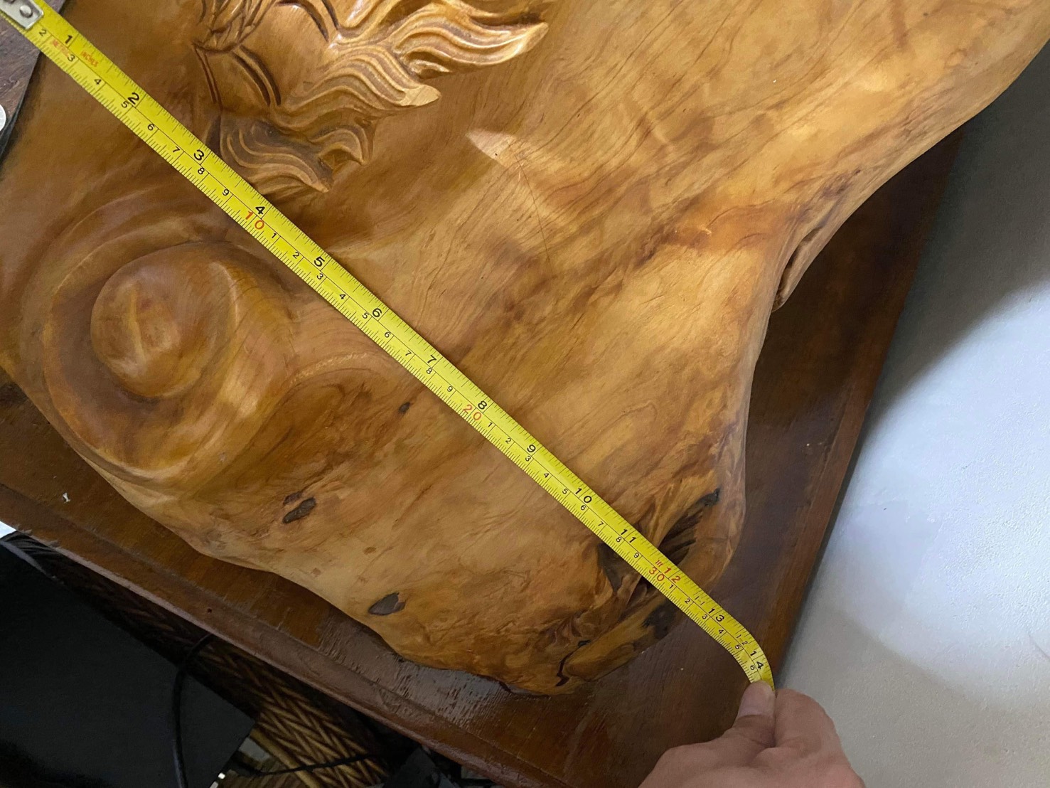 台灣黃檜木 龍雕