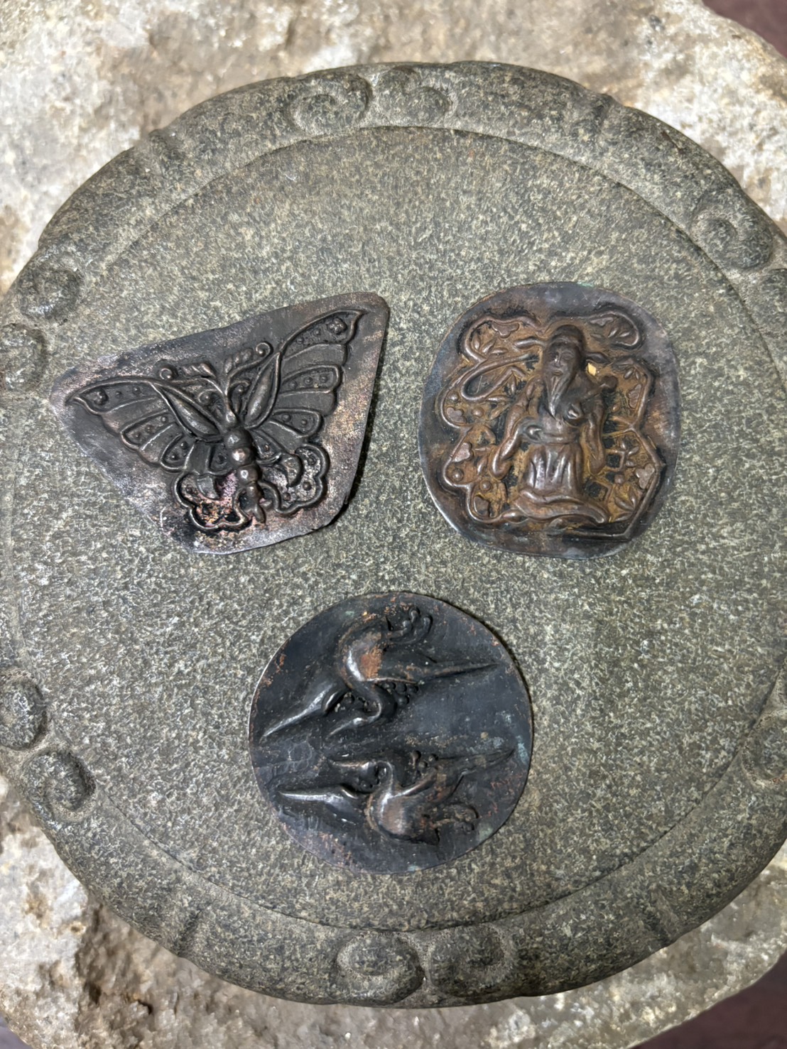 金工 銀模 三件合售